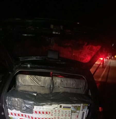 Carga de cigarros contrabandeados é apreendida durante operação em Terra Roxa