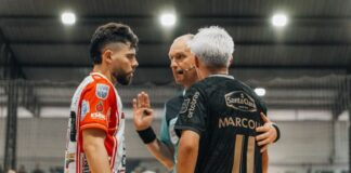 Cascavel Futsal abre 2 a 0, mas cede empate para a ACBF – Carlos Barbosa pela Liga Nacional