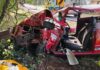 Colisão frontal na região termina com motociclista morto e motorista preso