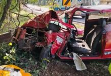 Colisão frontal na região termina com motociclista morto e motorista preso