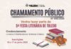 Cultura promove chamamento público para credenciar expositores da 5ª Flit