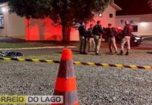 Discussão em festa termina em homicídio no distrito de São Clemente, em Santa Helena