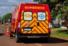 Dois acidentes com veículos elétricos mobilizam o Corpo de Bombeiros em Marechal Rondon