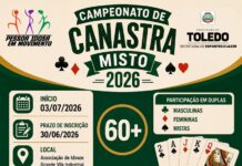 Estão abertas inscrições para o Campeonato de Canastra 60+