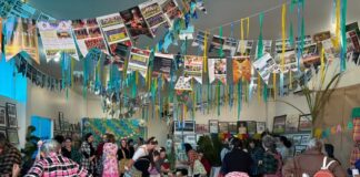 Festa Junina marca aula coletiva de pilates da Secretaria de Esportes e Lazer