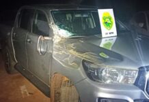 Hilux furtada em Umuarama é recuperada pela PM em Francisco Alves após cerco policial