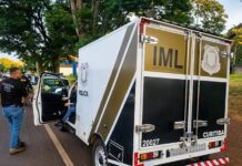 Homem baleado no Centro de Palotina morre no hospital