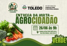 Horta Agrocidadão terá entrega oficial nesta sexta-feira (26) em Toledo