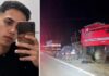 Jovem morre após colidir carro contra máquina agrícola estacionada