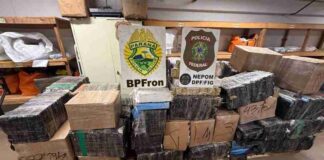 Mais de 2 toneladas de maconha são apreendidas em ação conjunta na fronteira