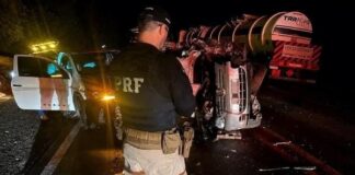 Manobra proibida no interior do Paraná provoca três mortes entre elas de uma criança de 3 anos