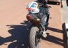 Moto com placa oculta e escapamento irregular é apreendida em Vila Nova