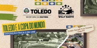 Museu Histórico Willy Barth promove exposição “Toledo e a Copa do Mundo”