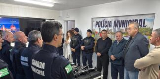 Prefeitura entrega novos armamentos e reforça atuação da Guarda Municipal de Toledo