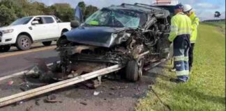 Ultrapassagem proibida provoca acidente com quatro veículos na região