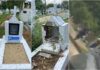 Vandalismo em túmulo é denunciado no cemitério de Entre Rios do Oeste