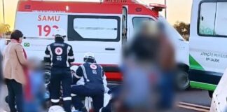 Vítima de acidente em Nova Santa Rosa tem perna amputada e está na UTI