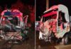 Batida entre caminhão e van deixa dois mortos e um ferido grave no Paraná