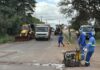 Acesso à estrada para São Luiz do Oeste é bloqueado para obras na pista
