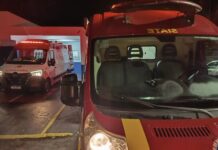 Acidente entre motocicleta e patinete elétrico deixa quatro vítimas uma em estado grave em Marechal Rondon