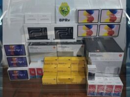 BPRv apreende R$ 103 mil em eletrônicos durante fiscalização na PR-585 em Toledo