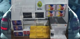 BPRv apreende R$ 103 mil em eletrônicos durante fiscalização na PR-585 em Toledo
