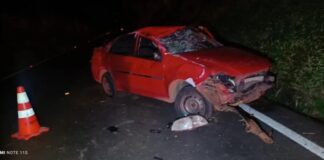 Mulher morre após grave acidente em Boa Vista da Aparecida