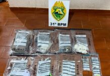 Casal é preso com drogas, balanças e dinheiro durante operação da PM em Palotina