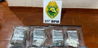 Casal é preso com drogas, balanças e dinheiro durante operação da PM em Palotina