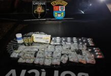 Choque apreende cigarros eletrônicos e medicamentos irregulares na BR-163 em Guaíra