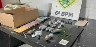 Choque apreende drogas, fumo preparado para presídio e detém três pessoas na região