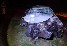 Colisão traseira entre caminhão e Fiat Toro é registrada em Palotina