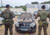 Exército apreende carregamento de maconha após perseguição em rodovia da região