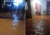 Forte chuva provoca alagamento de 40 casas em Santo Antônio do Sudoeste