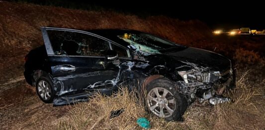 Grave acidente na BR-163 entre Cascavel e Sede Alvorada envolve quatro veículos e deixa dois feridos