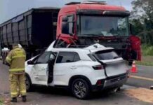 Há quase três meses internada, toledana Fabiane Grando Brotto vence nova etapa da recuperação