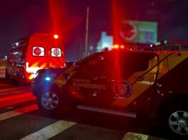 Homem fica gravemente ferido ao cair de 6 metros dentro de cooperativa em Cascavel
