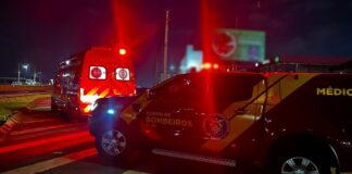 Homem fica gravemente ferido ao cair de 6 metros dentro de cooperativa em Cascavel
