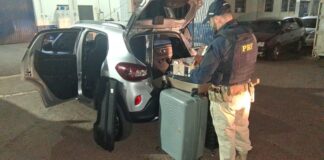 Motorista é flagrado pela segunda vez transportando cigarros contrabandeados em Cascavel