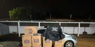 Mulher é flagrada transportando cigarros contrabandeados na região