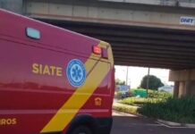 Mulher fica ferida após atropelamento em Marechal Cândido Rondon