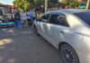 Mulher fica ferida após colisão entre automóvel e moto elétrica em Marechal Rondon