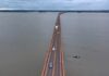Obras na Ponte Ayrton Senna alteram trânsito entre Paraná e Mato Grosso do Sul