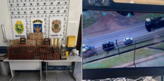 Operação integrada apreende R$ 73 mil em mercadorias do Paraguai na BR-277, em Santa Tereza do Oeste