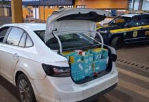 PRF apreende carga de eletrônicos sem comprovação fiscal na BR-277, em Cascavel