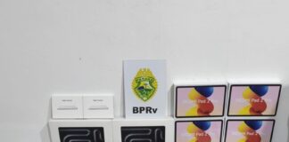 Polícia Rodoviária apreende R$ 103 mil em eletrônicos de descaminho na PR-585, em Toledo