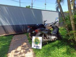 Polícia é mobilizada após duas motos serem furtadas em Toledo