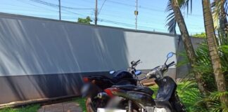 Polícia é mobilizada após duas motos serem furtadas em Toledo