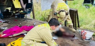 Polícia investiga agressão após mulher ser encontrada gravemente ferida em construção
