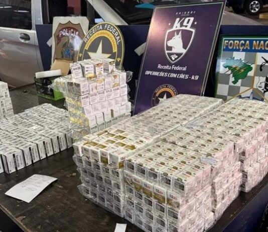 RF apreende na Ponte da Amizade 5.850 ampolas de “Mounjaro”, medicamento emagrecedor avaliadas em R$ 735 mil reais